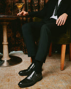 HARAN BLACK LEATHER
