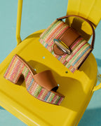 RAFFIA MULTICOLORE TRIPPY