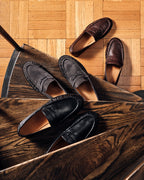 CUIR MARRON QUINCEY