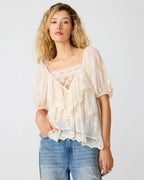 CRÈME VICKIE TOP