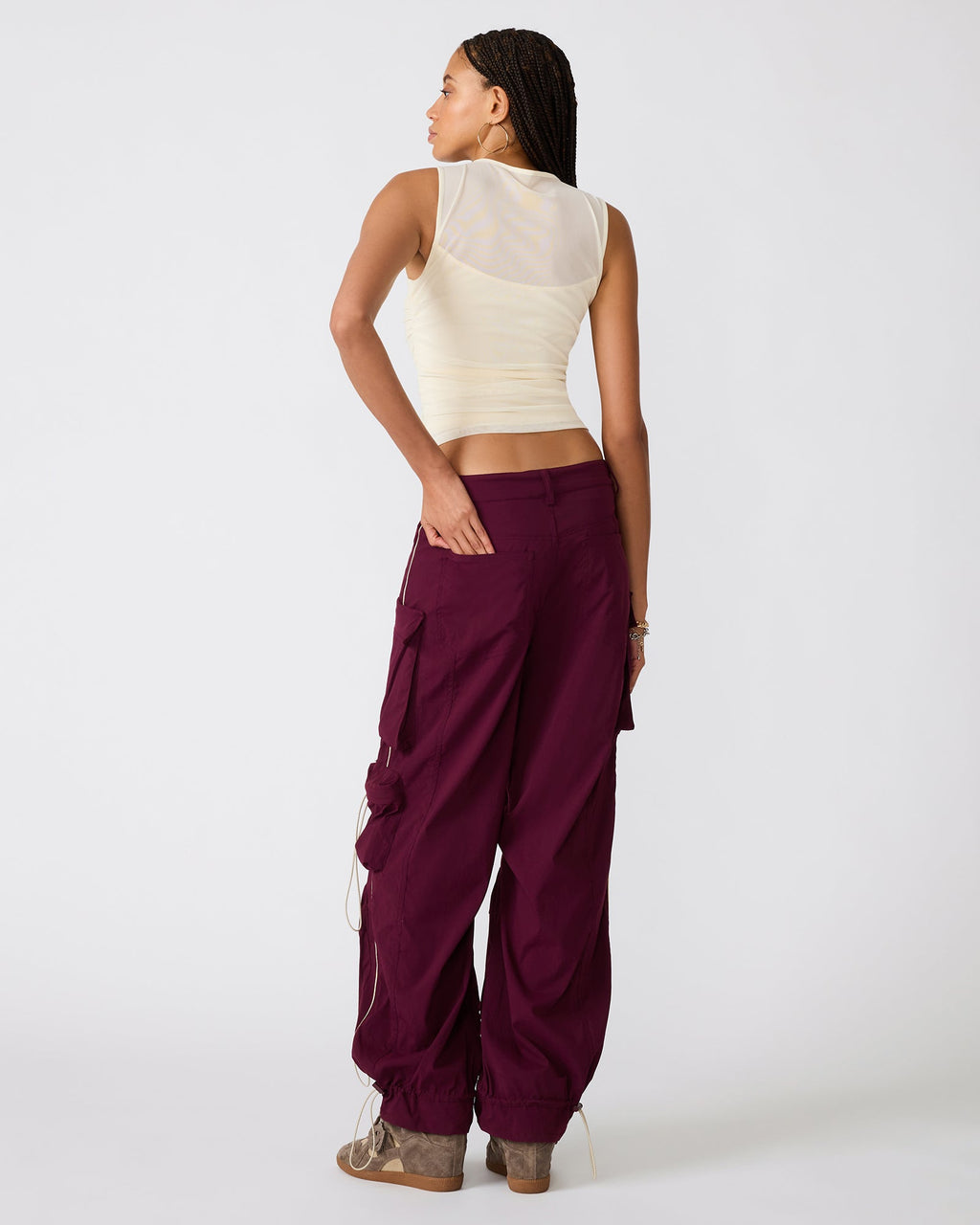 ROMAN KNIT TOP CREAM