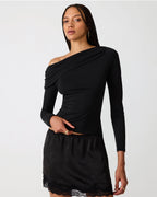 HAUT EN MAILLE RYDER NOIR