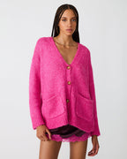 FINLEY SWEATER PINK VIOLET - PINK VIOLET / XXS