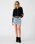 DARA SWEATER BLACK - BLACK / XXS
