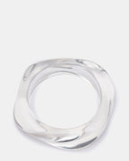 CURVED RETRO BRACELET CLEAR
