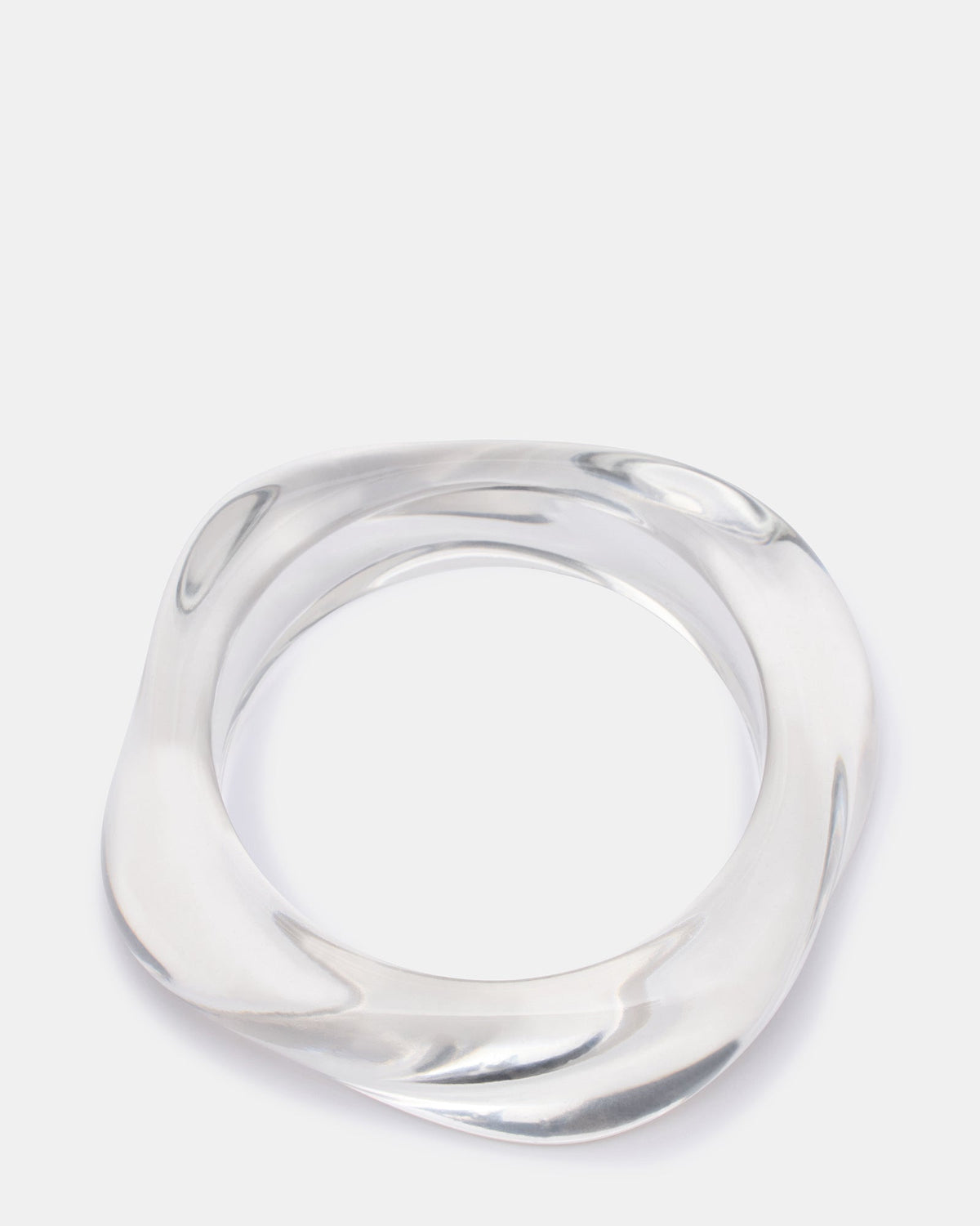 CURVED RETRO BRACELET CLEAR