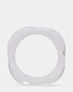 CURVED RETRO BRACELET CLEAR - CLEAR / ONESZ