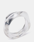 CURVED RETRO BRACELET CLEAR