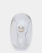 BAGUE GÉLIFIÉE OVALE BLEUE