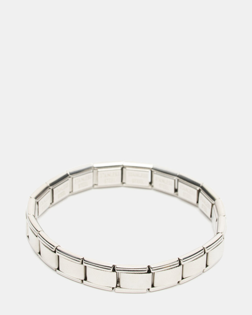 LINK STRETCH BRACELET SILVER