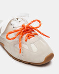 AZIEL MULE SNEAKER & SHOELACE ORANGE BUNDLE