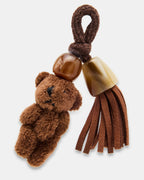 BRELOQUE CHAUSSURE OURSON MARRON