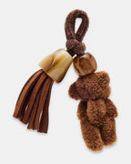 BRELOQUE CHAUSSURE OURSON MARRON