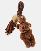 BRELOQUE CHAUSSURE OURSON MARRON