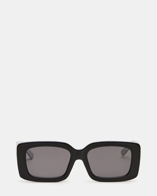 ASHLIN SUNGLASSES BLACK/WHITE - BLACK WHITE / ONESZ