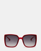 LUNETTES DE SOLEIL MALERIE ROUGES