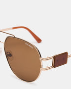 LUNETTES DE SOLEIL ROWAN DORÉES