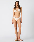 CROCHET BIKINI BOTTOM PEARL - PEARL / XS