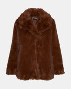 MANTEAU KINDRA MARRON