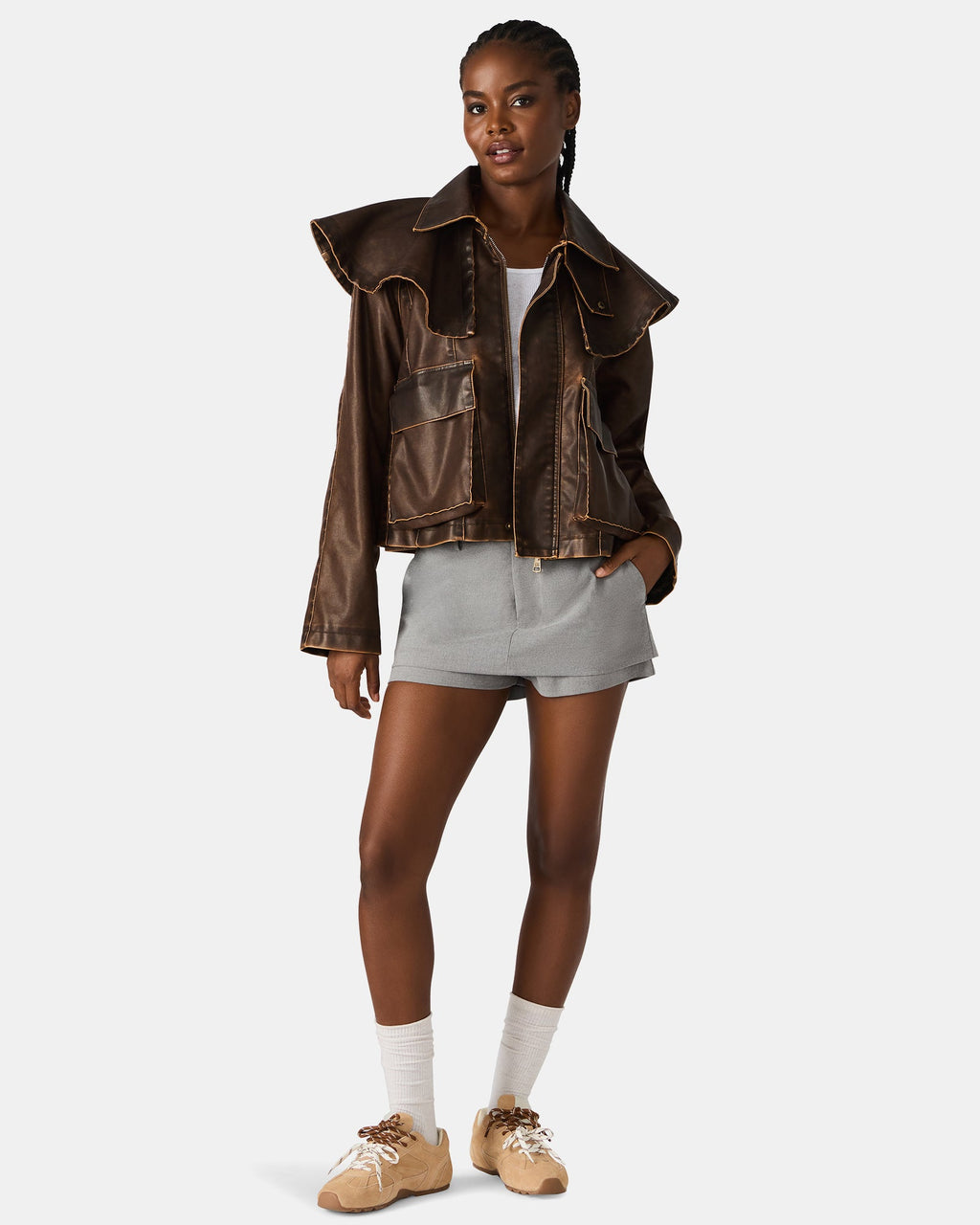 VARVARA JACKET CHOCOLATE