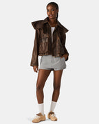 VESTE VARVARA CHOCOLAT