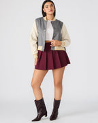 VESTE ROONEY GRIS CHINÉ