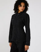 VESTE CRYSTAL PARC NOIR