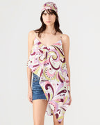 FOULARD IMPRIMÉ LAVANDE