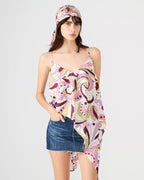 HAUT MARGAN À MOTIF PAISLEY