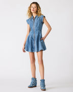 DYANNE DRESS FOREVER BLUE - FOREVER BLUE / XS