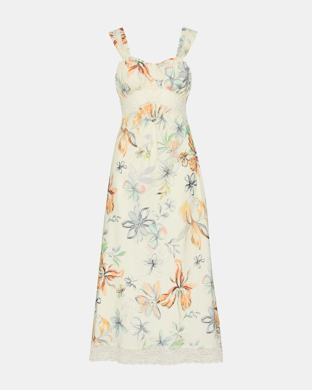 ALEXUS DRESS VINTAGE IVORY