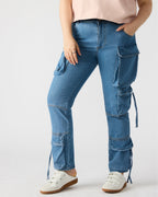 PANTALON SKINNY EN JEAN DUO