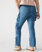 PANTALON SKINNY EN JEAN DUO