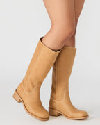 RIGGS CUIR BANANE MOLLET LARGE