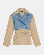 MANTEAU SHYLA DENIM MULTI