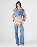MANTEAU SHYLA DENIM MULTI
