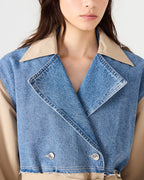 MANTEAU SHYLA DENIM MULTI