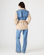 MANTEAU SHYLA DENIM MULTI