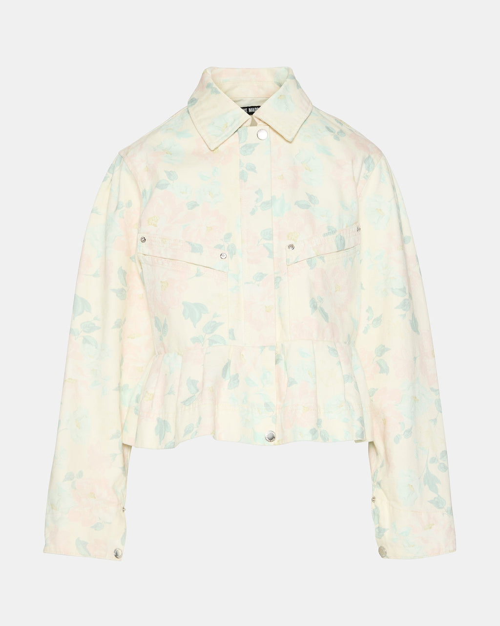 SLOAN FLORAL JACKET PEACH BEIGE