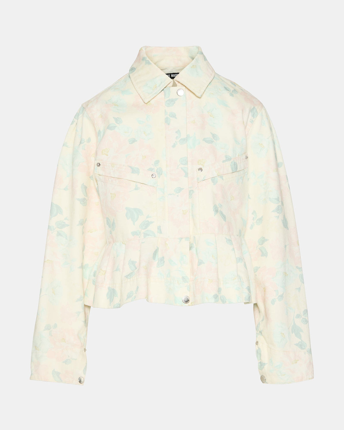 SLOAN FLORAL JACKET PEACH BEIGE