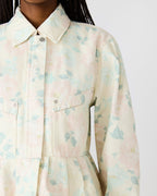 VESTE À MOTIFS FLORAUX SLOAN PÊCHE BEIGE
