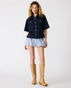 ELIANA TOP BIJOU BLUE - BIJOU BLUE / XXS