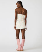HAUT CORSET ROSELIA BEIGE PÊCHE