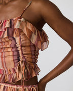 SHILLOH HAUT RAYÉ MULTICOLORE