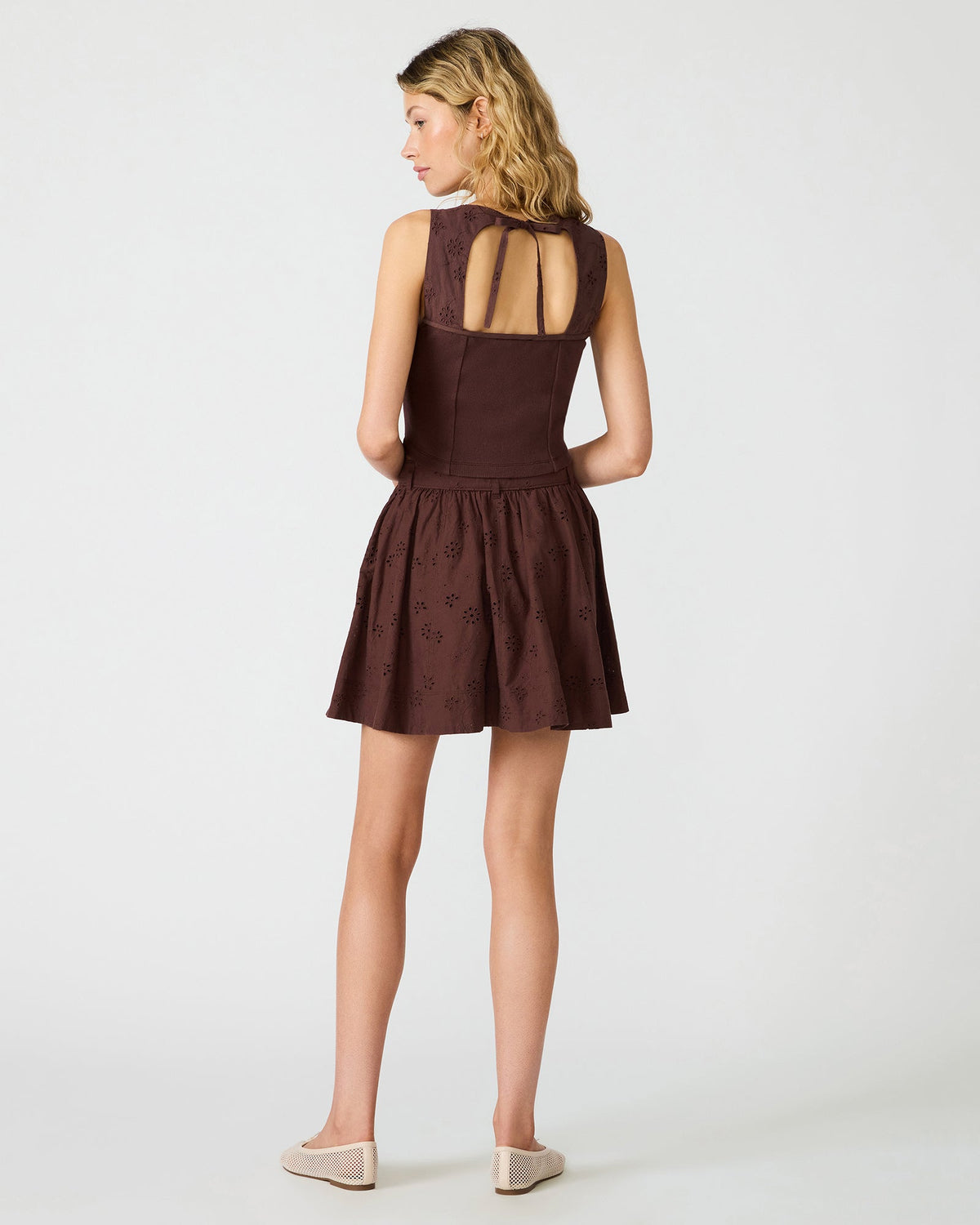 DIXIE KNIT TOP WALNUT