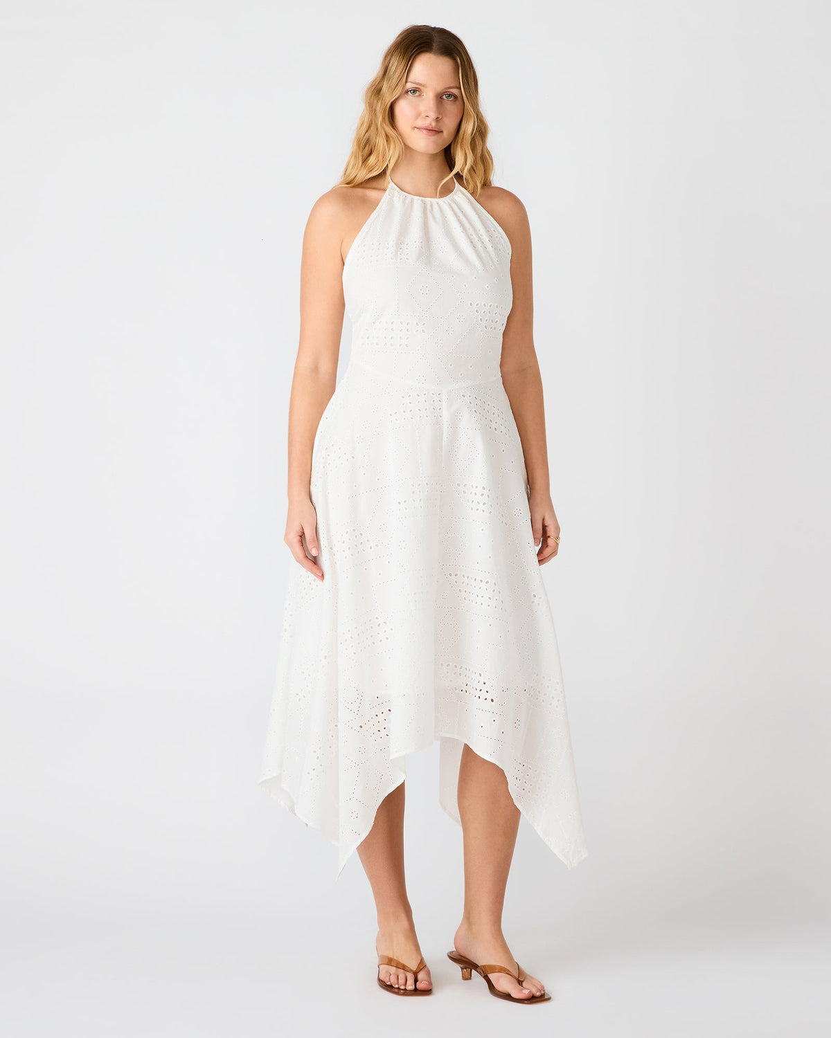 DALINA DRESS BIRCH WHITE