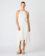 DALINA DRESS BIRCH WHITE - BIRCH WHITE / XXS