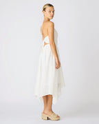 DALINA DRESS BIRCH WHITE