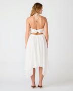 DALINA DRESS BIRCH WHITE