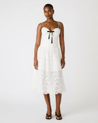 JULIARA DRESS WHITE - WHITE / 0